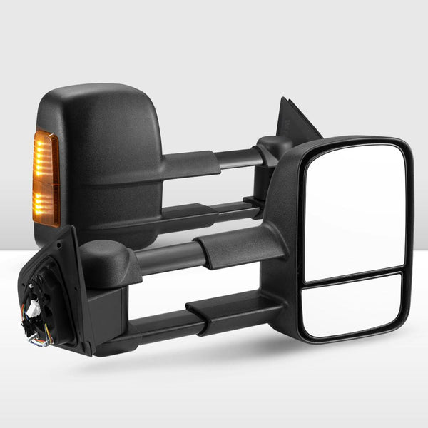 San Hima Extendable Towing Mirrors Gen1 For Mazda BT50 BT-50 TF Series 2021/07-ON