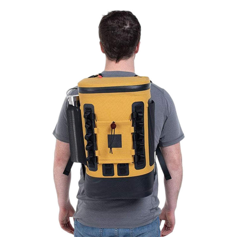 Waterproof Cool Bag Backpack - Mustard | 15L