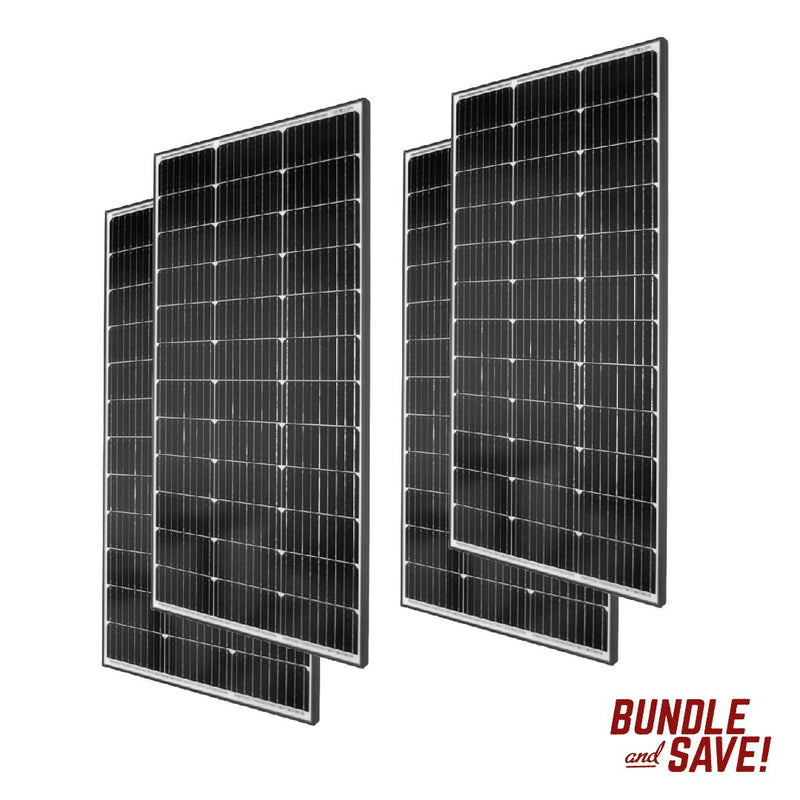 4x Exotronic 180W Fixed Solar Panel