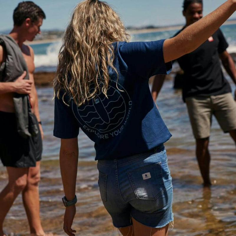 Explore T-shirt - Blue