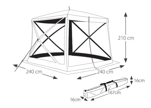 Oztent Screen House (Square)