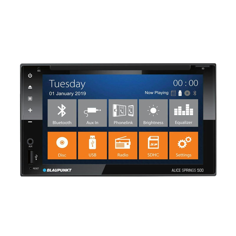 Blaupunkt Alice Springs 500 6.2” Capacitive Touch Screen | Phonelink | Bluetooth | SWC | FHD Playback