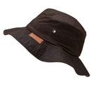 Didgeridoonas Walkabout Brown Water Repellent Oilskin Soft Brim Hat