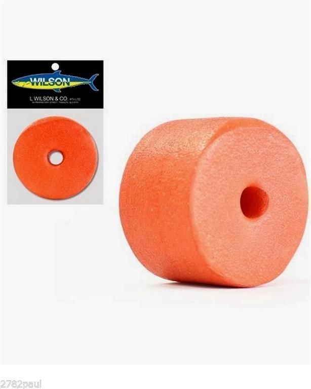 12 x Wilson S2 Orange Poly Floats - Crab Dillie Float - Bulk Twelve Pack