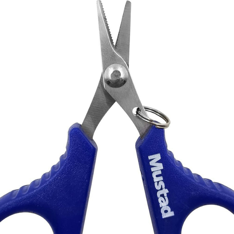 Mustad 3.5 Inch Stainless Steel Fishing Braid Scissors - MT112