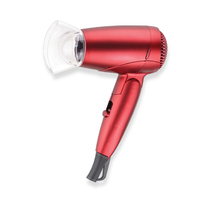 SIMPLY GLAM 12V HAIRDRYER - RED