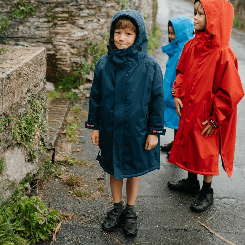 Kids Dry Pro Robe - Navy