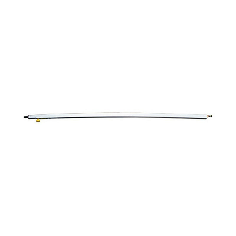 Supa Peg Curved Powder Coat Alum Awning rail (White) 25/32mm 40mm Curve Tube with Roof rail & Spigot