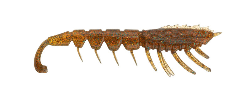 6 Pack of 3 Inch Rapala Crush City The Imposter Soft Plastic Prawn Lures