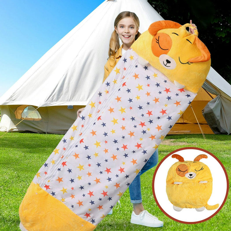 Mountview Sleeping Bag Child Pillow Stuffed Toy Kids Bags Gift Toy Dog 180cm L