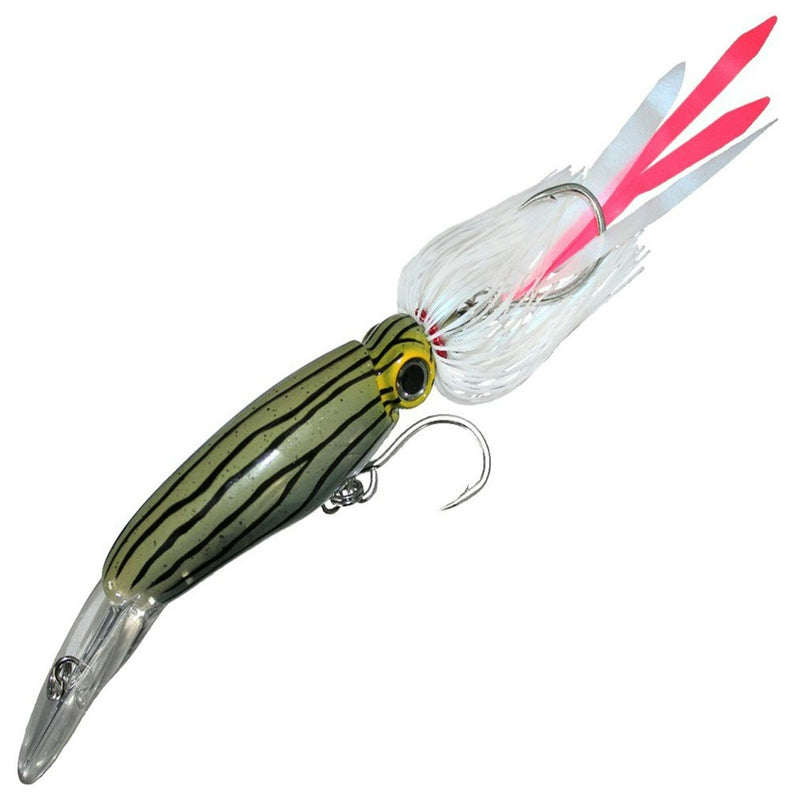 Fish Inc Lures Centre 13 170mm Diving Squid Fishing Lure