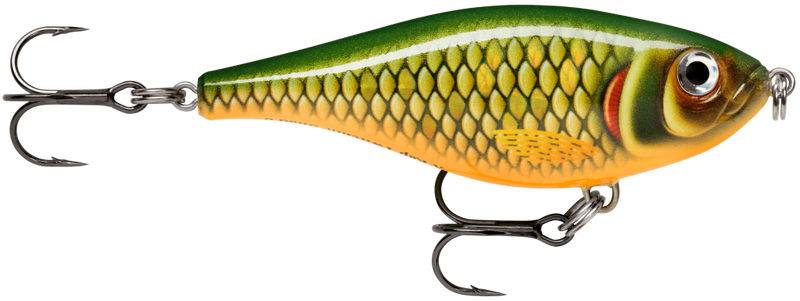8cm Rapala X-Rap Twitchin' Shad Slow Sinking Glidebait Lure - Scaled Roach