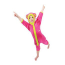 XTM Baby Toddler Panda Pink Onesie Microfleece Suit Size 0 - 1