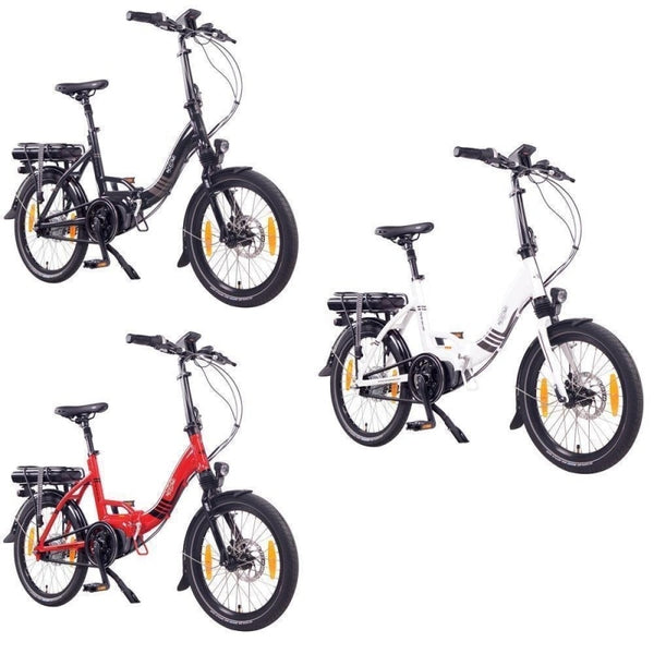 NCM Paris Max N8R Folding E-Bike, 250W-500W 36V 14Ah 504Wh Battery [Size 20"]