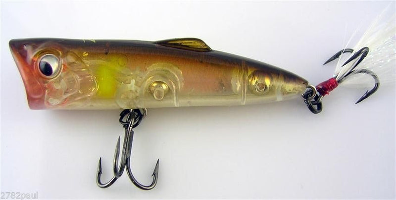 Brand New 50mm  Zerek Poparazzi 4.5 grams Top Water Popping Fishing Lure