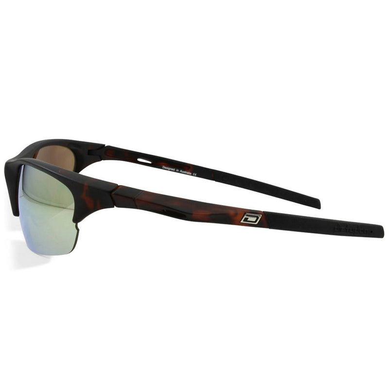 Dirty Dog Sport Ecco 58076 Matte Tortoise/Gold Mirror Unisex Sport Sunglasses