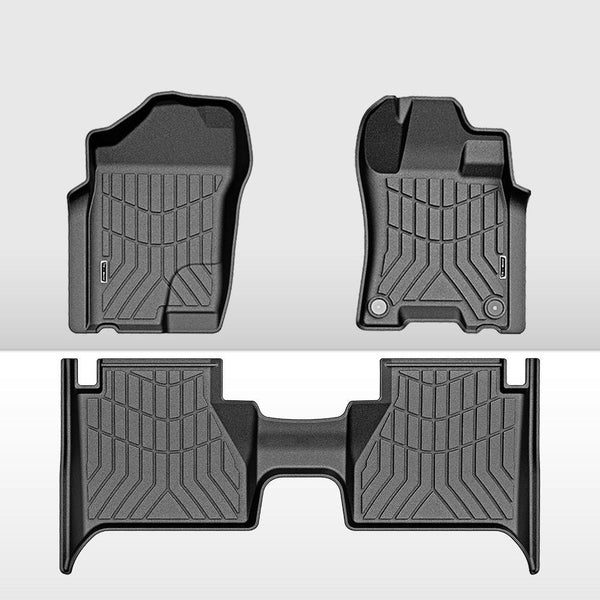 KIWI MASTER 3D TPE Floor Mats for Nissan Navara NP300 D23 2015-Current