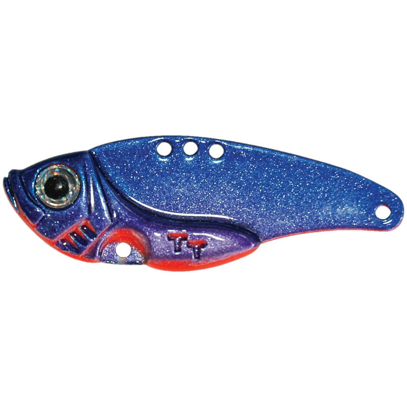 TT Lures 1/4oz Switchblade Metal Vibe Lure - 43mm Blade - Rigged