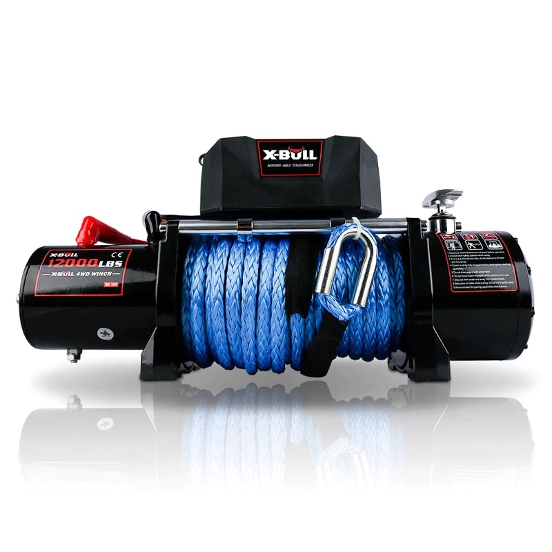 X-BULL Electric Winch 12000LBS Synthetic Rope