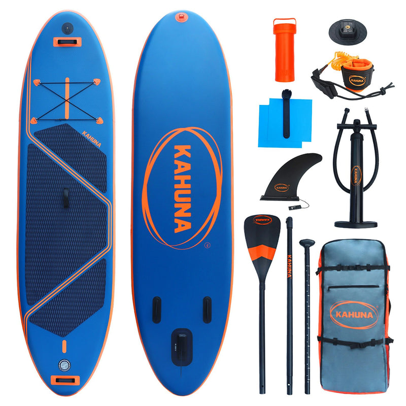 Kahuna Kai Premium Sports 10.6FT Inflatable Paddle Board - Blue