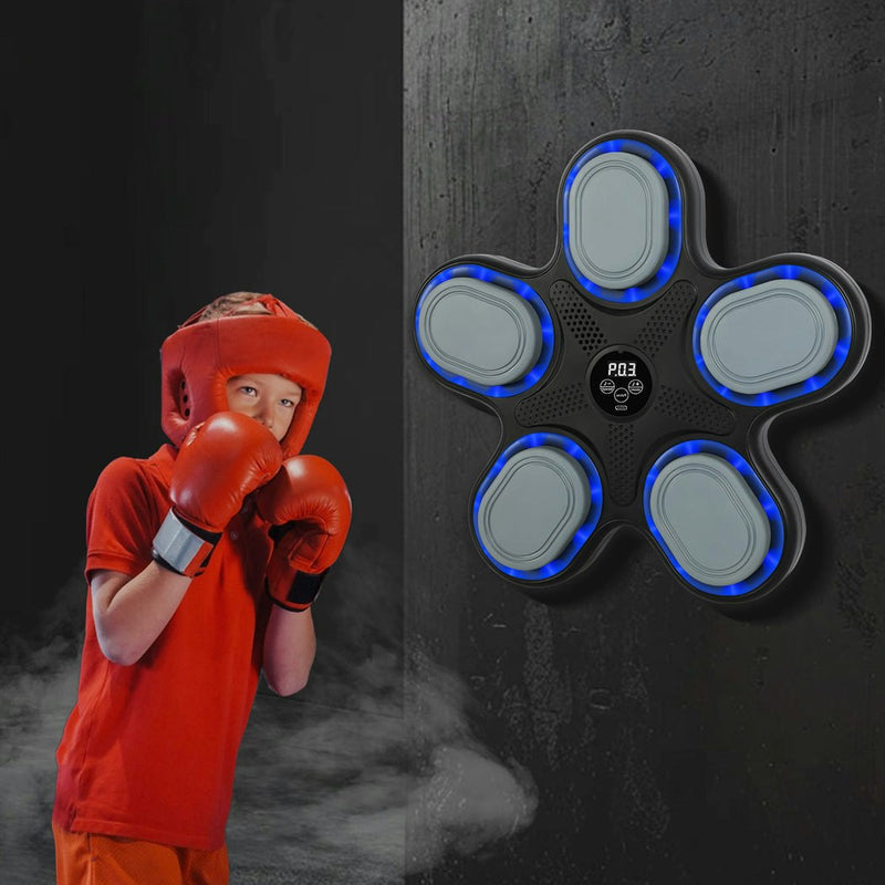 Centra Music Boxing Machine Boxing Gloves Wall Mounted Punching Bluetooth Kids