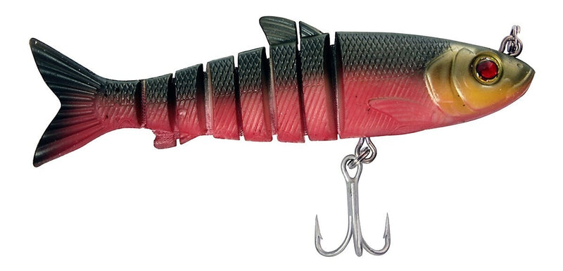 Zerek Live Mullet 3.5" 18g Soft Body Jointed Swimbait Fishing Lure