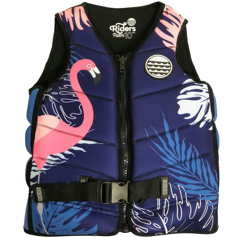 Riders Inc Palm Purple Ladies PWC Life Vest Jacket Life Sizes 8-18