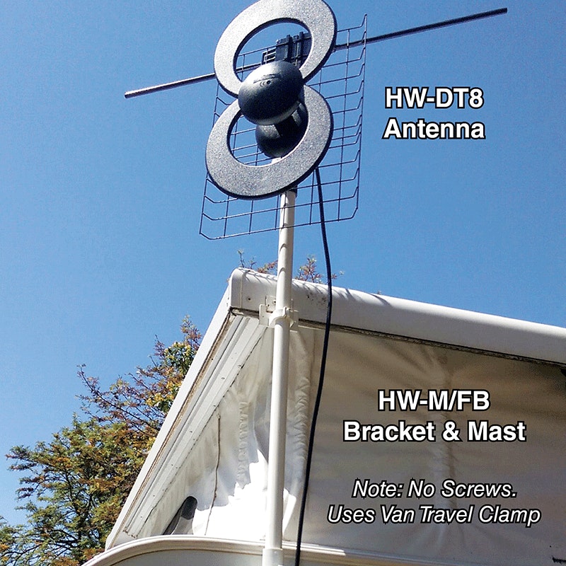 Happy Wanderer HW-DT8 Digital 8 Long Range HDTV Antenna