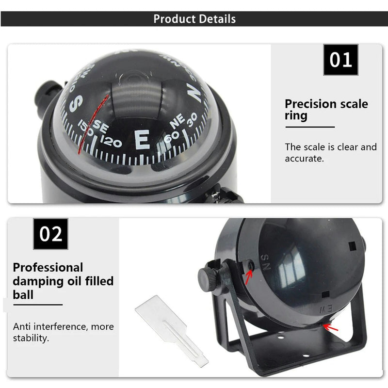 Professional Boat Compass Set