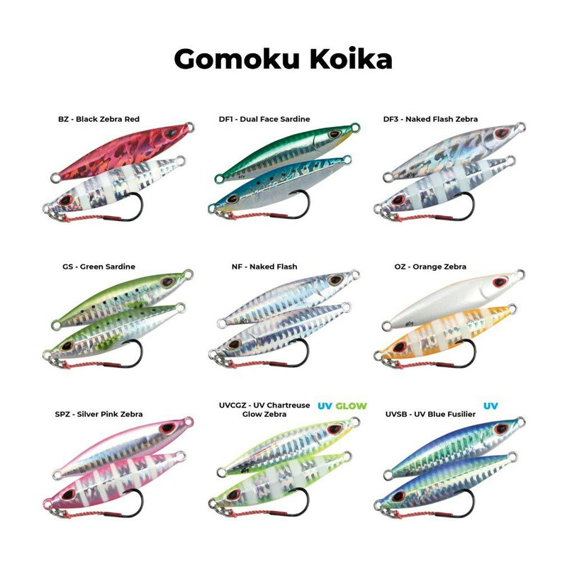 30gm Storm Gomoku Koika Jig - Slow Pitch Jig Fishing Lure