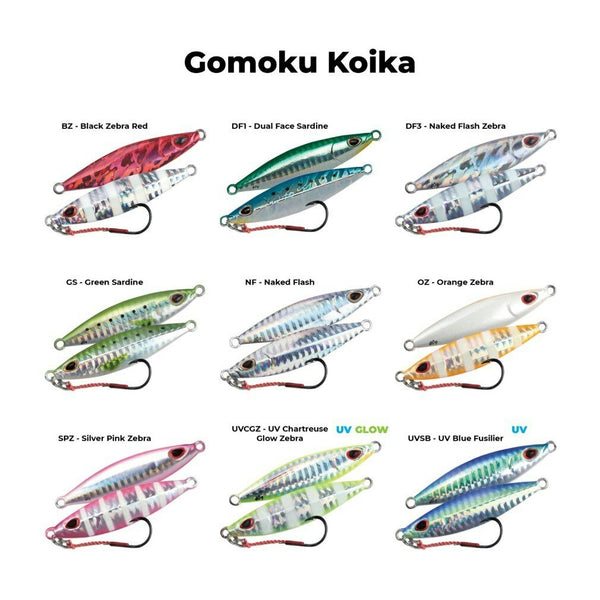 60gm Storm Gomoku Koika Jig - Slow Pitch Jig Fishing Lure