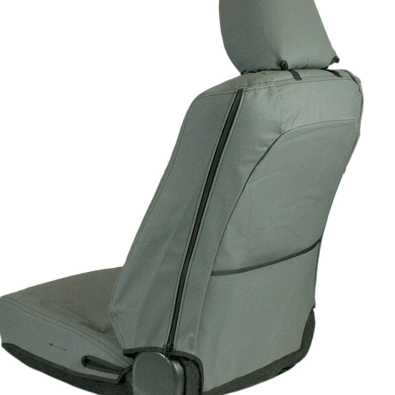 Razorback 4x4 XP7 Heavy Duty Canvas Front Seat Covers For a Toyota HiLux 8th Gen (Leather Seats Only)