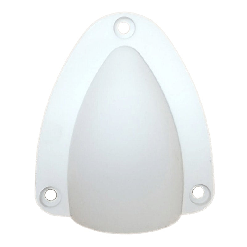 Exotronic Large White Clamshell Cable Entry Cover