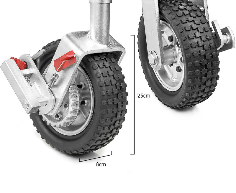 Alko 10 inch Trailer Boat Manual Jockey Wheel