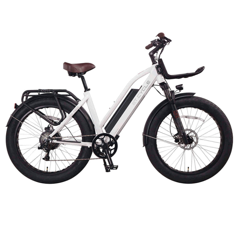 ET.Cycle T720 Step-Thru Fat Trekking E-Bike, 250W-750W, 48V 15Ah 720Wh Battery