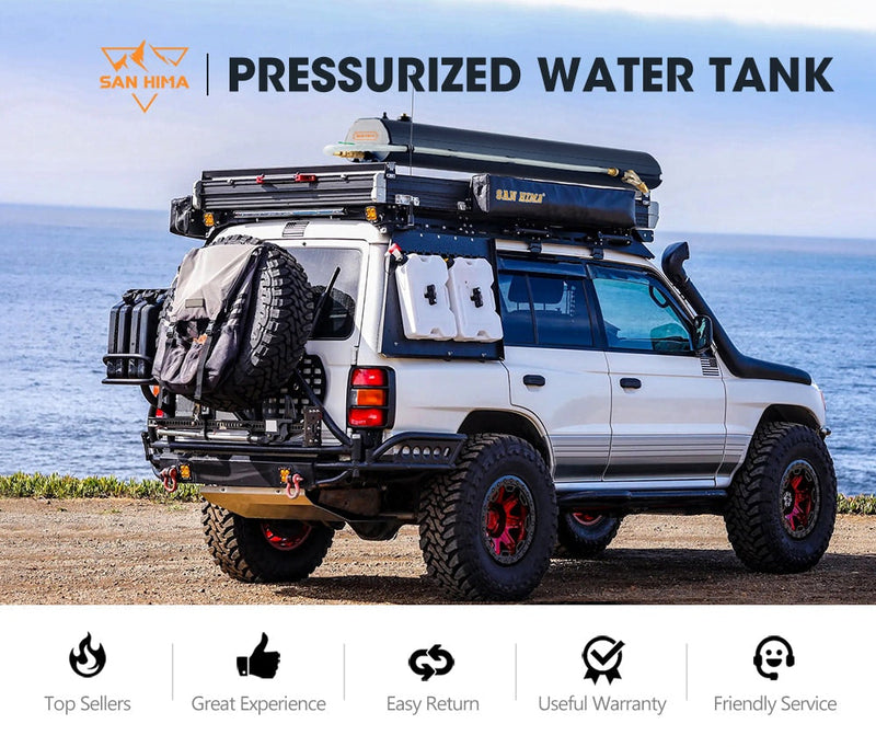 San Hima Pressurized Water Tank 30L Camper Trailers Caravans 4X4 4WD Truck