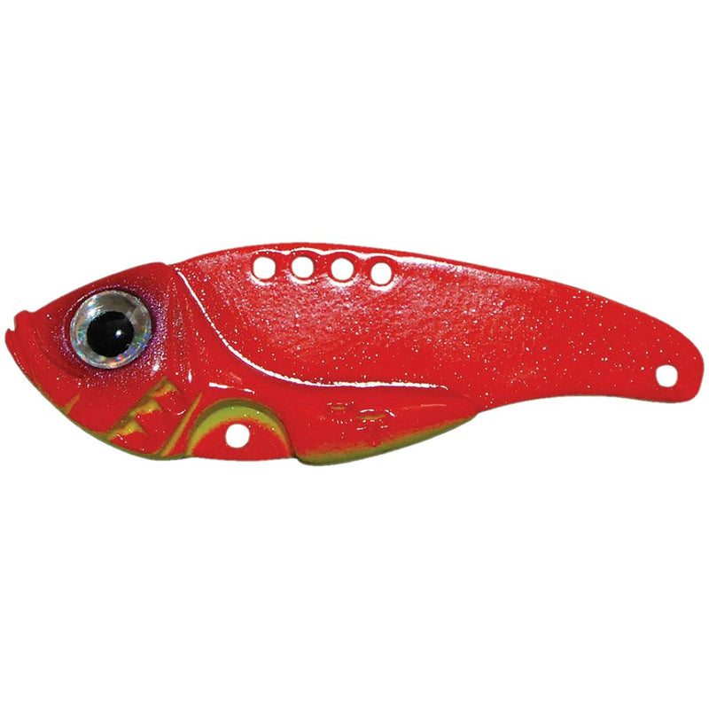 TT Lures 3/8oz Switchblade Metal Vibe Lure - 48mm Blade - Rigged