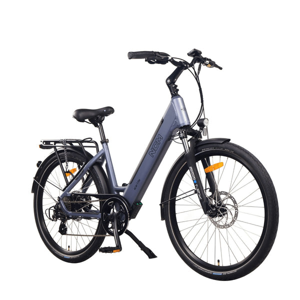 NCM T3S Step-Thru Trekking E-Bike, City Electric Bike, 250W-500W, 48V 12Ah 576Wh Battery