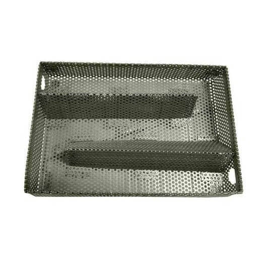 Flaming Coals Stainless Steel EZ-Cold Smoker Tray for Pellet Smoking