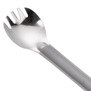 TERRAN Titanium Long Handle Spork with Polished Bowl