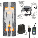 USB Heated Sleeping Bag Pad 5-Level Adjustable