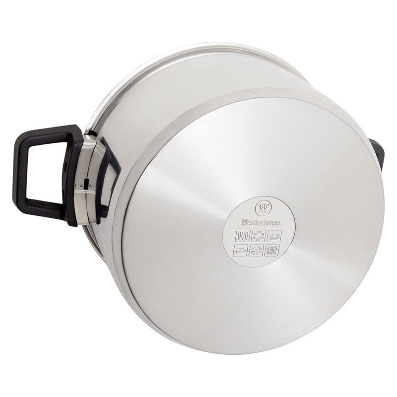 Westinghouse 3PC Stainless Steel Nesting Pot & Pan Set