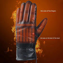 Winter Warm USB Heated Gloves - Touch Screen, Waterproof, Black