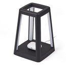Lexon Lantern Portable Lamp With Built-In Wireless Charger - Black