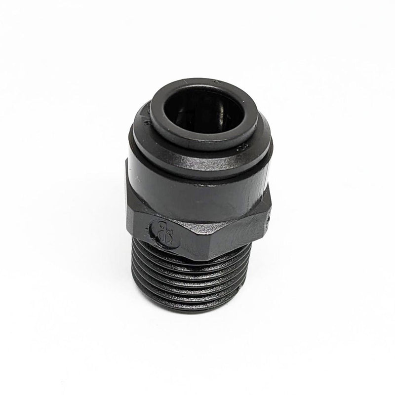 John Guest Straight 12mm x 1/2 BSPT Male Adapter - PM011204E