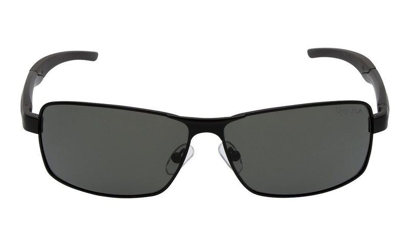 Ugly Fish Electric PN24665 Aluminium Black Frame/Smoke Lens Polarised Sunglasses