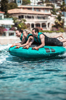 Jobe Droplet Round 3-Person Inflatable Towable Ski Tube (Blue)