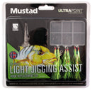 Mustad Light Jigging Assist Hook Replacement Kit with Split Ring Pliers