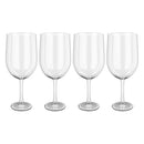 Crystal Clear Tritan Wine Glasses - Set of 4