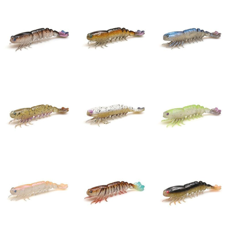 2 Pack of Zman 5 Inch Unrigged PrawnZ Elite Soft Plastic Lures
